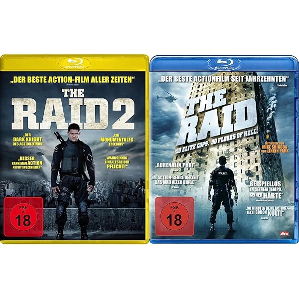 The Raid 1 & 2 Steelbook Edition (exklusiv bei Amazon.de, 2 Blu